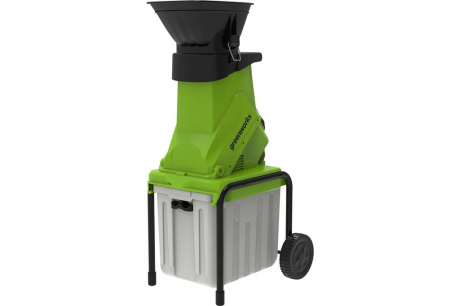 Купить Измельчитель GREENWORKS с ящиком 230V GACSB 2500W фото №3