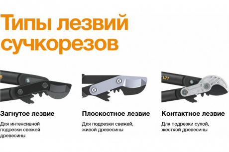 Купить Сучкорез Fiskars плоскостной SingleStep,большой L38   112460/1001426 фото №4