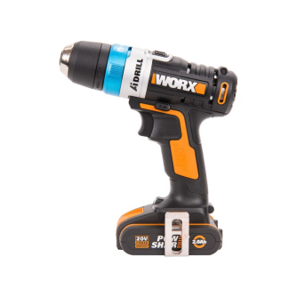 Купить Дрель аккумуляторная WORX AiDrill WX178.1 20V 2Ач кейс фото №3